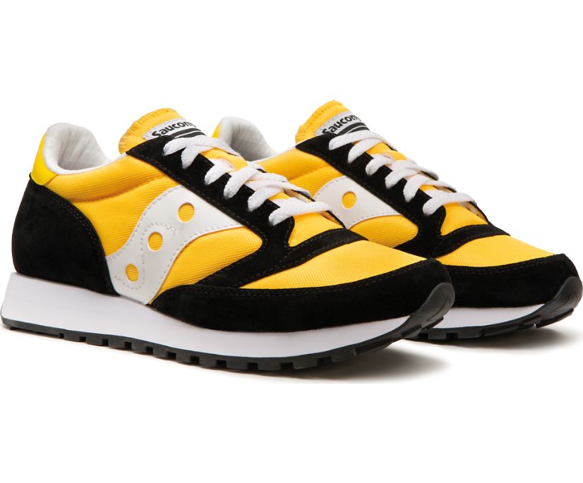 Saucony Jazz 81 Women's Originals Black / Gold / White | Canada 035OKIR